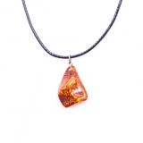 Colgante ambar rodado