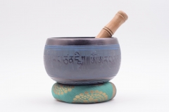 Cuenco tibetano grabado Om