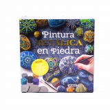 Pintura metalica en piedra