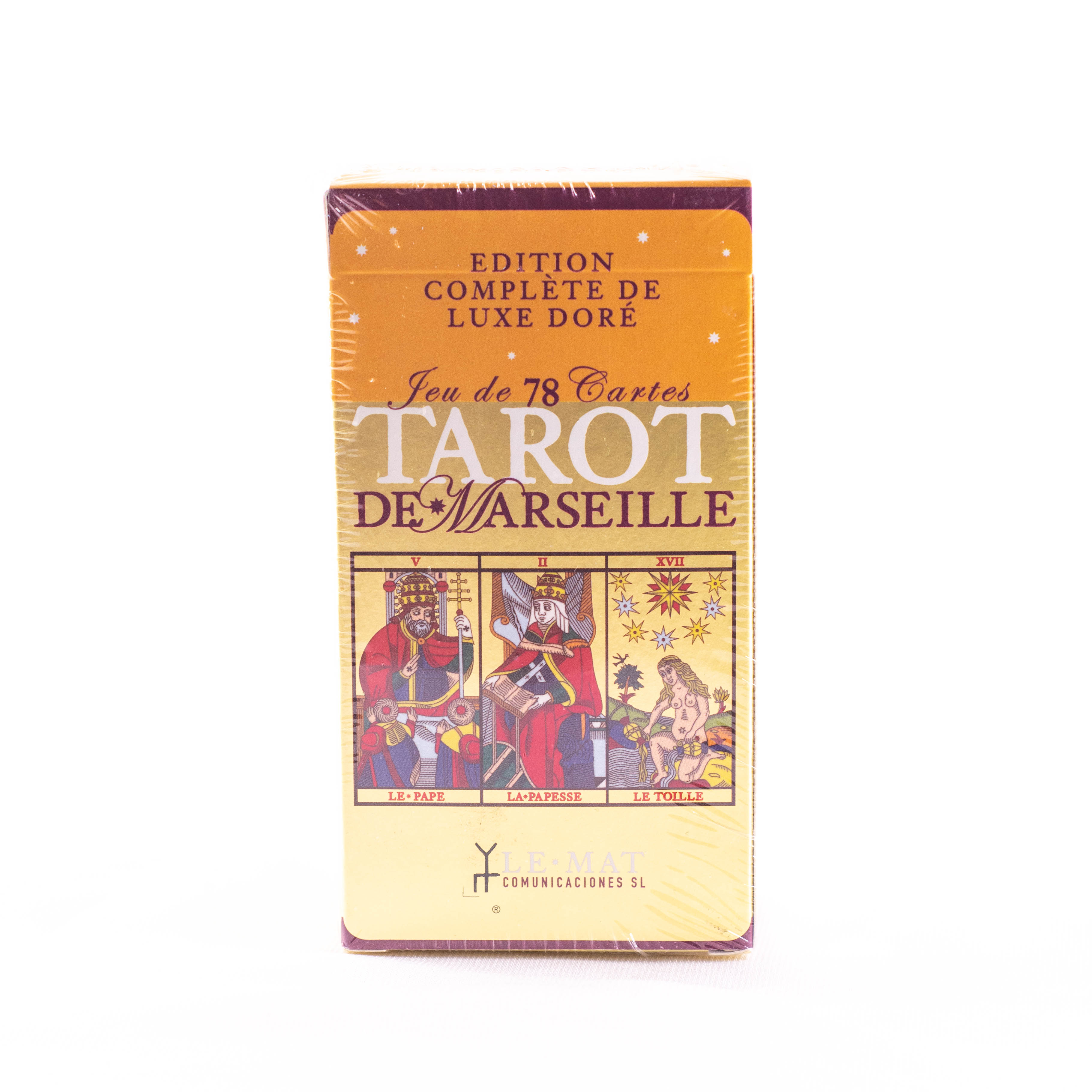 Tarot de Marsella edición dorada